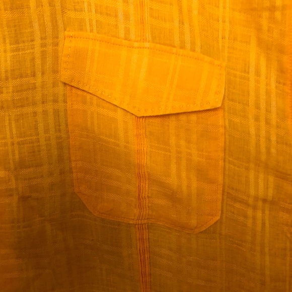 Tommy Bahama XL 100% Linen button-up Camp Shirt - Picture 3 of 4